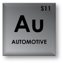 periodic table icon of automotive