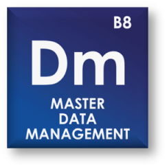 periodic table icon of master data management