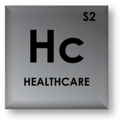 periodic table icon of healthcare