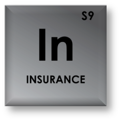 periodic table icon of insurance