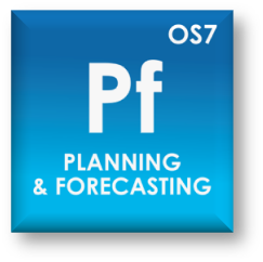 periodic table icon of planning and forecasting