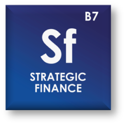 periodic table icon of strategic finance