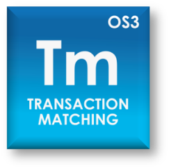 periodic table icon of transaction matching