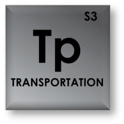 periodic table icon of transportation
