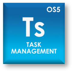periodic table icon of task management