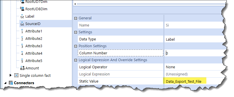 onestream user interface with sourceID
