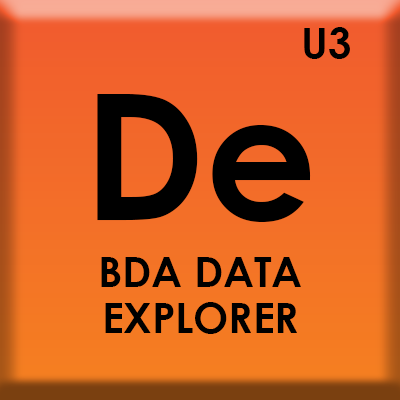 periodic table icon of bda data explorer