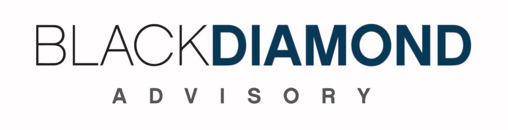 black diamond advisory logo with no diamond icon