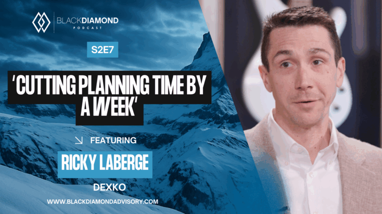 Cutting Planning Time By a Week